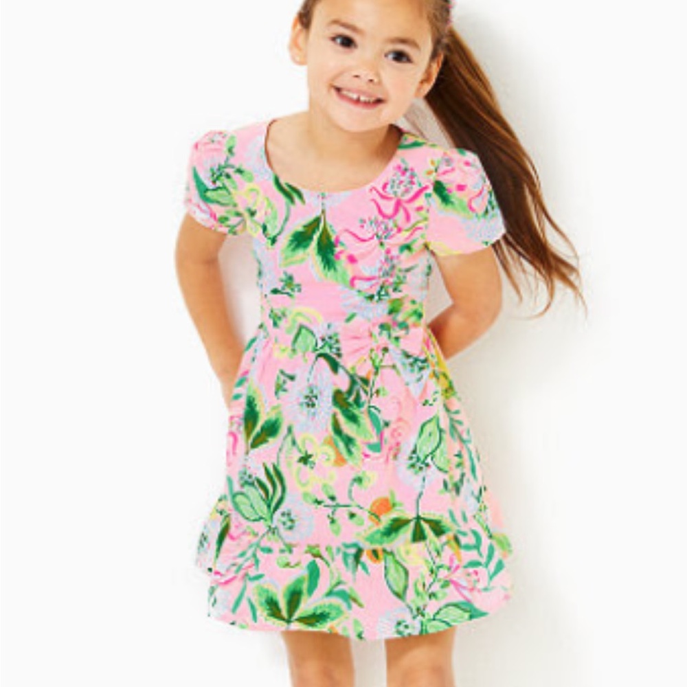 Lilly Pulitzer Alexandra Cotton Dress Multi Via Amore Spritzer